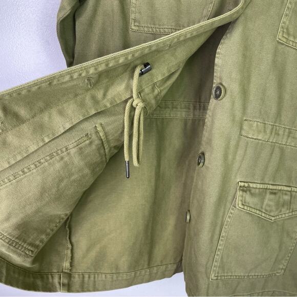 Lucky Brand Green Chore Jacket Medium Utility New - Picture 6 of 12